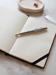Personalised Luxury Cross Journal and Pen Gift Set with Silver Detailing by Treat Republic - Image 2 of 5