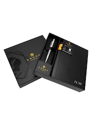 Personalised Luxury Cross Journal and Pen Gift Set with Silver Detailing by Treat Republic - Image 5 of 5