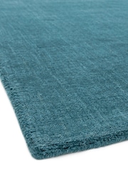 Asiatic Rugs Teal Blue Blox Colourblock Rug - Image 5 of 5