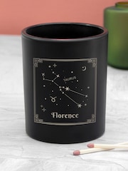 Personalised Zodiac Candle Holder by Treat Republic - Image 1 of 3