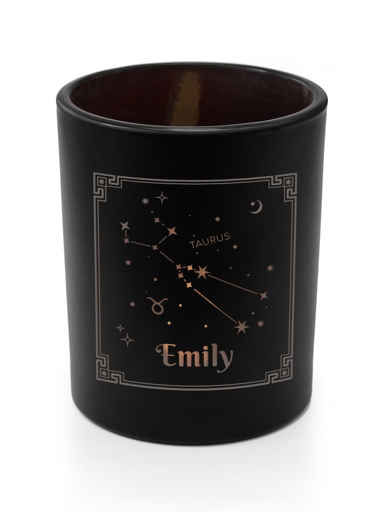 Personalised Zodiac Candle Holder by Treat Republic - Image 3 of 3