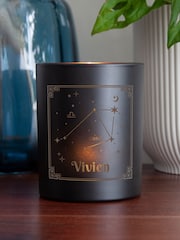 Personalised Zodiac Candle Holder by Treat Republic - Image 2 of 3
