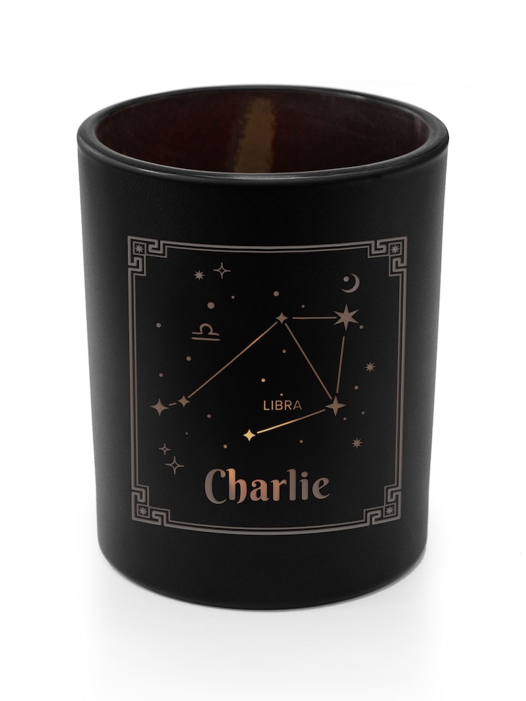 Personalised Zodiac Candle Holder by Treat Republic - Image 3 of 3