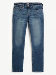 Hollister Blue Slim Straight Jeans - Image 4 of 4