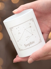 Personalised Zodiac Candle Holder by Treat Republic - Image 1 of 3