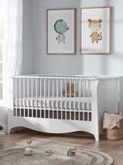CuddleCo White Ash 1 Cashmere Clara Nursery Furniture Set 2 Piece - Image 3 of 7