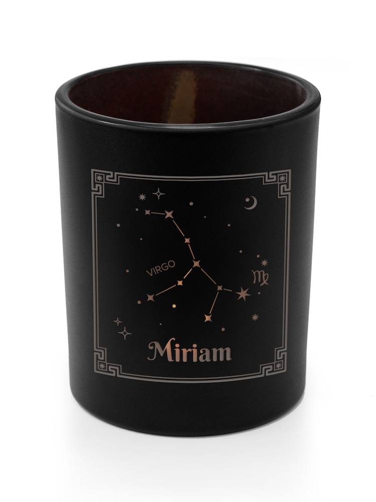 Personalised Zodiac Candle Holder by Treat Republic - Image 3 of 3