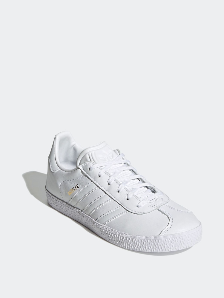adidas Originals Gazelle Junior Trainers - Image 4 of 11