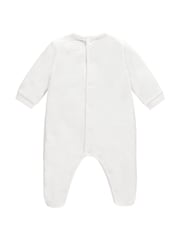 Emile et Rose 100% Cotton All in One With Embroidered Yoke & Hat - Image 2 of 4