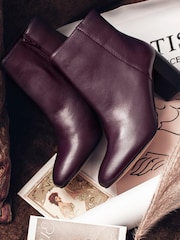 Jones Bootmaker Neptune Leather Heeled Ankle Boots - Image 2 of 7