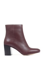 Jones Bootmaker Neptune Leather Heeled Ankle Boots - Image 3 of 7