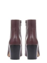 Jones Bootmaker Neptune Leather Heeled Ankle Boots - Image 5 of 7