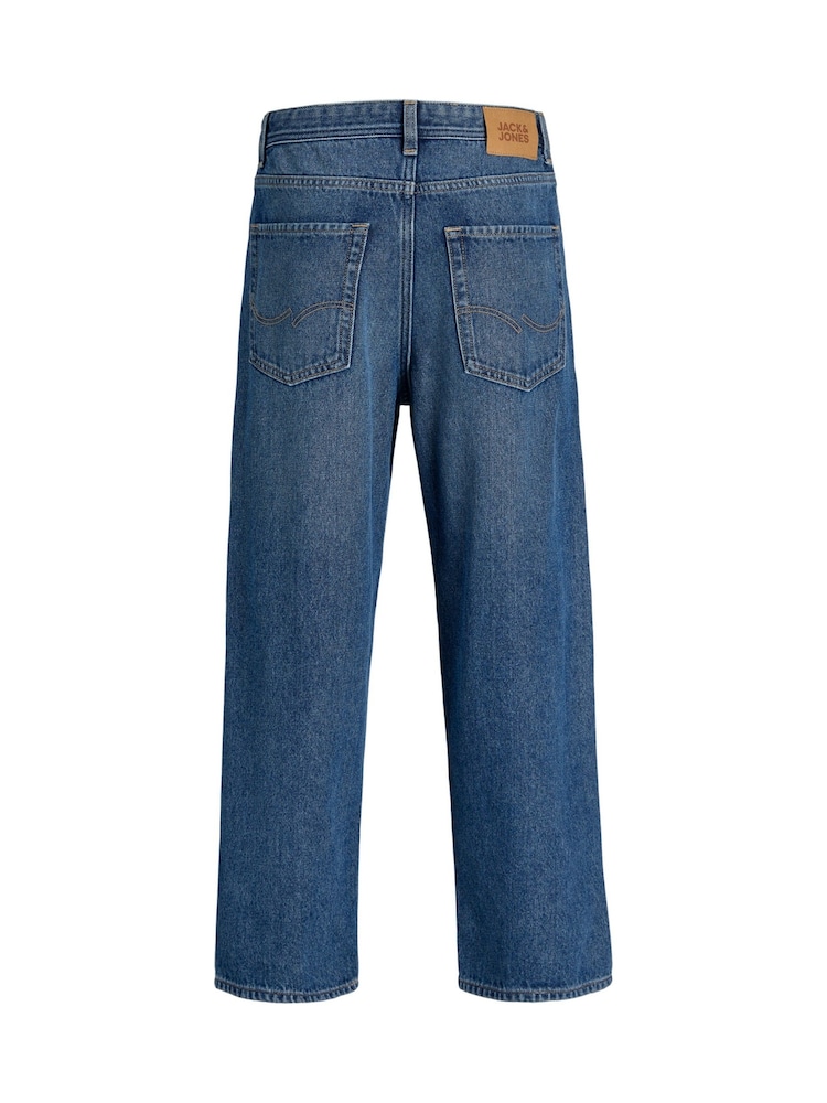 أزرق كوبالت - جينز Alex فضفاض من JACK & JONES Junior - صورة 2 من 4 أزرق كوبالت - جينز Alex فضفاض من JACK & JONES Junior - صورة 2 من 4
