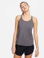 Nike Iron Grey One Classic Dri-FIT Strappy Tank Top - Image 1 of 6