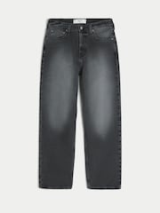 Hollister Black Washed Baggy Jeans - Image 4 of 4