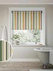 White Chindi Made to Measure Roller Blind - Image 1 of 6