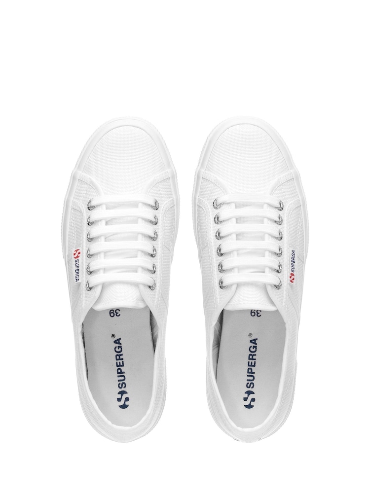 Superga Womens 2750 Cotu Canvas Trainers - Image 4 of 5