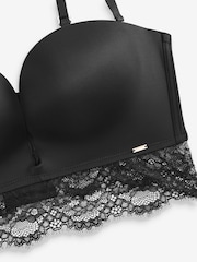 Schwarz - Lipsy Trägerloser Spitzen-BH mit Dekolleté - Image 6 of 6
