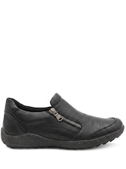 Itim - Pavers Smart Zip Closure Shoes - Larawan 2 ng 6