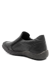 Itim - Pavers Smart Zip Closure Shoes - Larawan 4 ng 6
