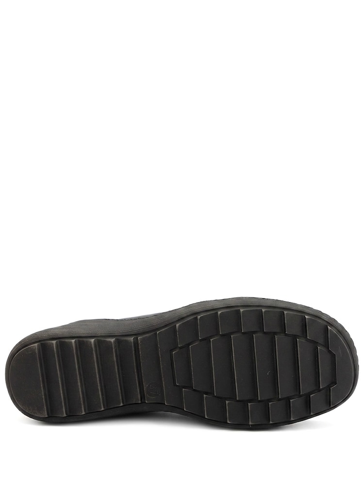 Itim - Pavers Smart Zip Closure Shoes - Larawan 6 ng 6