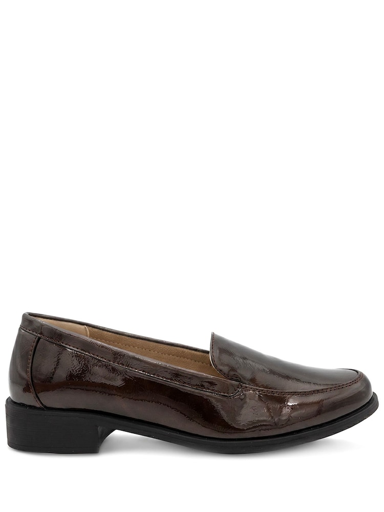 Pavers Blue Smart Block Moccasins Heels - Image 2 of 6 Pavers Blue Smart Block Moccasins Heels - Image 2 of 6