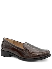 Pavers Blue Smart Block Moccasins Heels - Image 3 of 6