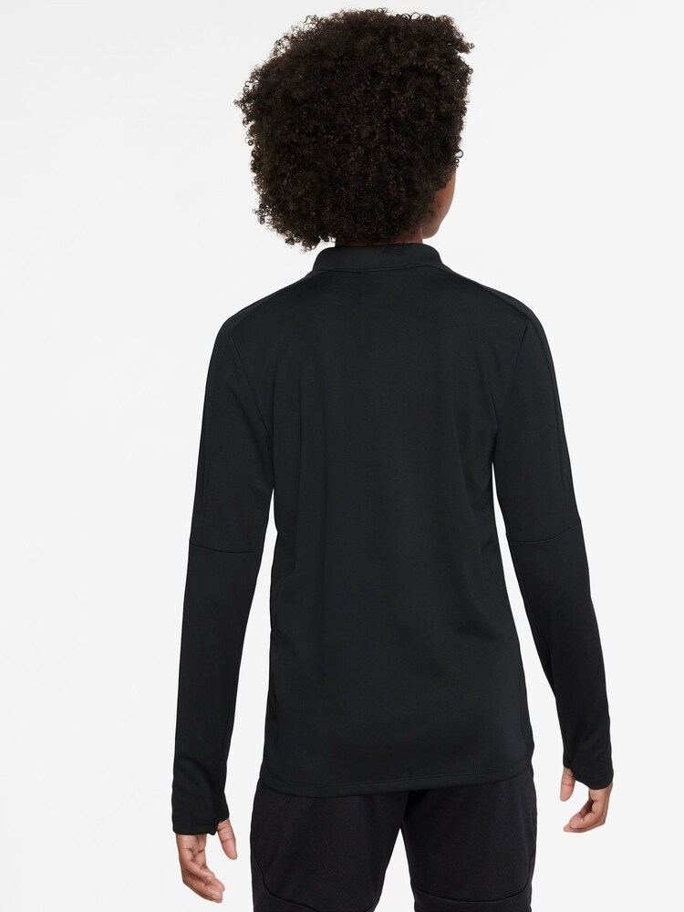 Nike Black/Gold Dri-FIT Academy Half Zip Training Drill Top - Image 2 of 7