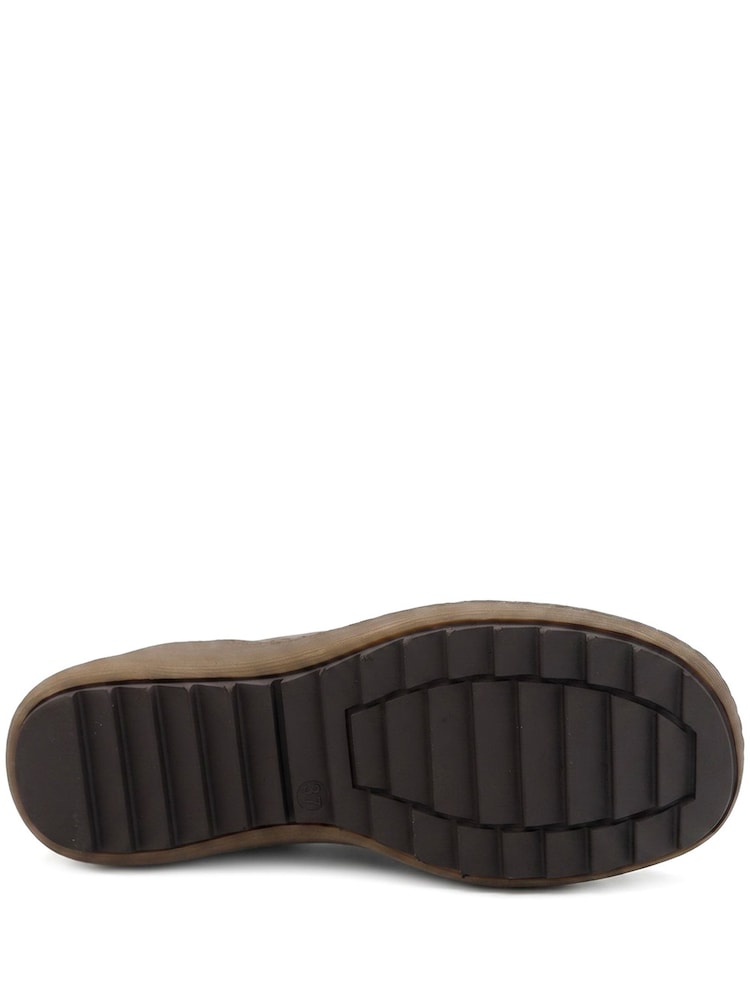 Brown - Pavers Smart Zip Closure Shoes - Larawan 6 ng 6 Brown - Pavers Smart Zip Closure Shoes - Larawan 6 ng 6