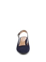 Blå - Vionic Stella Regular Fit Arch Support Slingbacks Shoes - Bilde 4 av 7