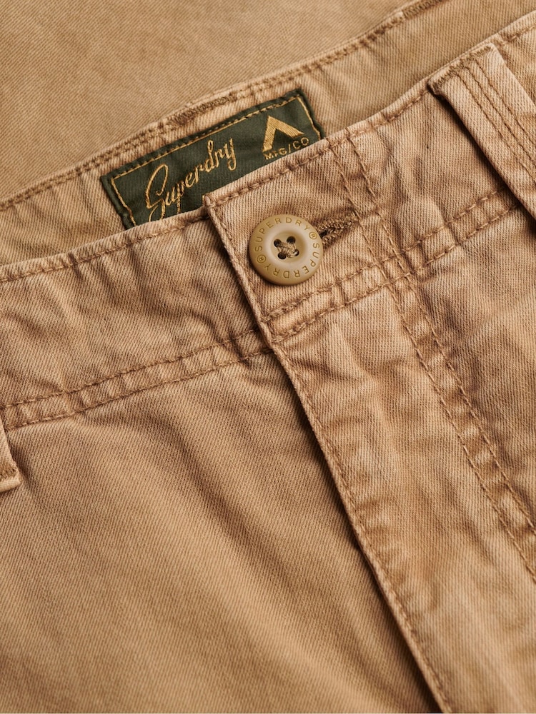 Superdry Brown Shorts - Image 8 of 8
