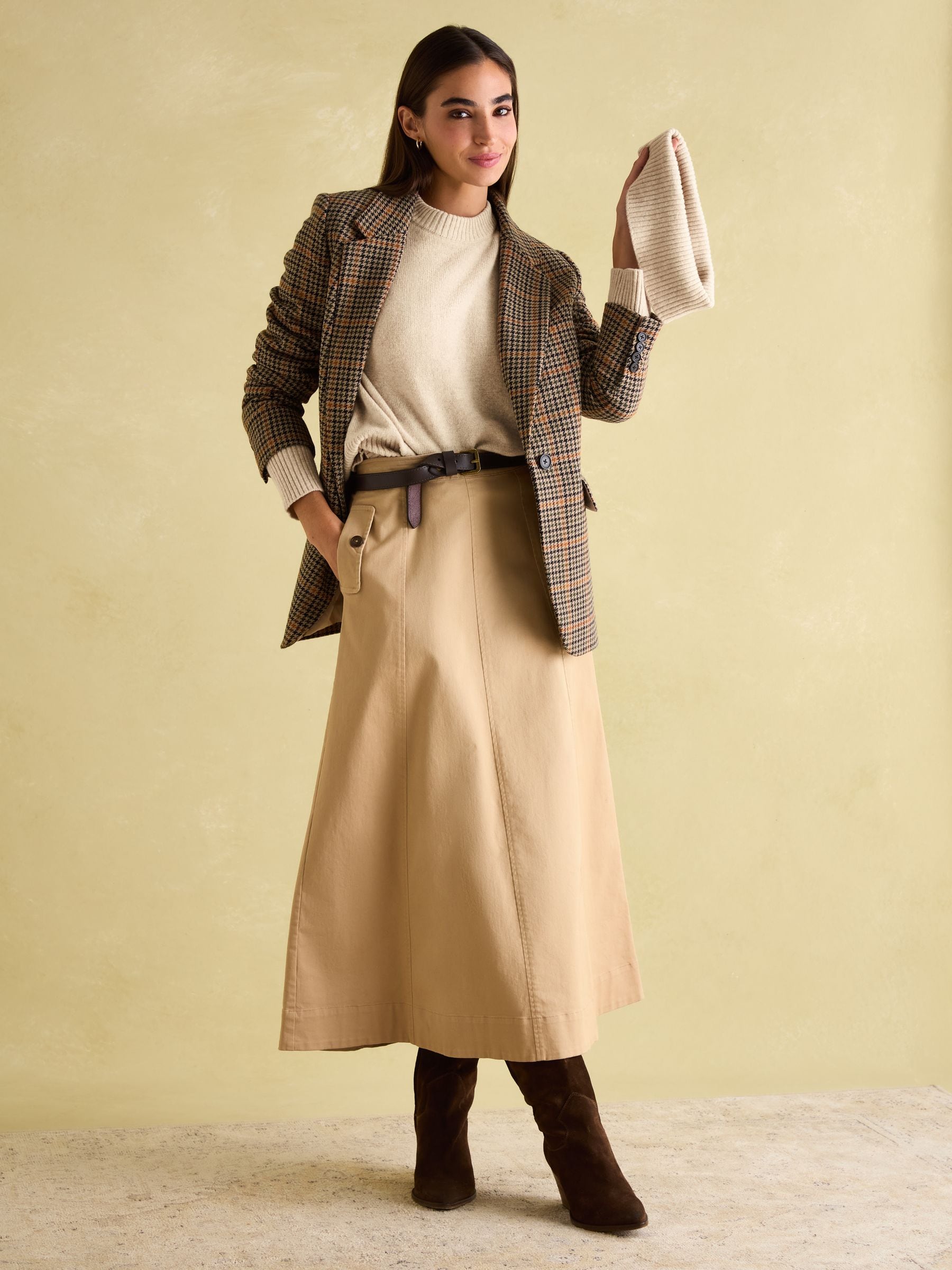 Oatmeal wool jumper online