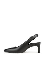 Svart - Vionic Stella Regular Fit Arch Support Slingbacks Shoes - Bilde 2 av 7