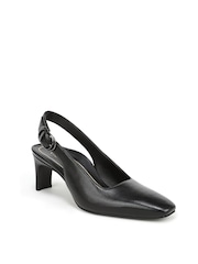 Svart - Vionic Stella Regular Fit Arch Support Slingbacks Shoes - Bilde 3 av 7