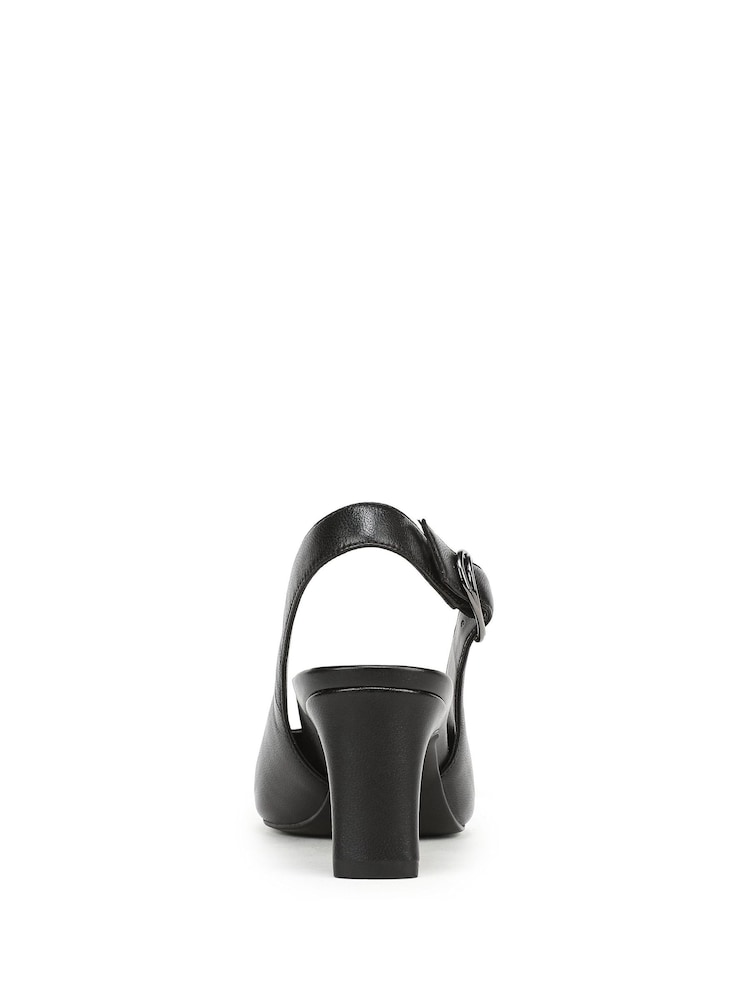 Svart - Vionic Stella Regular Fit Arch Support Slingbacks Shoes - Bilde 7 av 7 Svart - Vionic Stella Regular Fit Arch Support Slingbacks Shoes - Bilde 7 av 7
