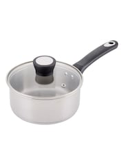 Judge Polished Steel 16cm Essentials Stainless Steel Uncoated Saucepan - Image 5 of 6