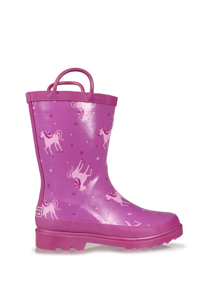 Regatta Purple Junior Minnow Wellies - Image 1 of 6