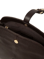 Braun - Pure Luxuries London 'Soraya' Leather Cross-Body Bag - Bild 7 von 9