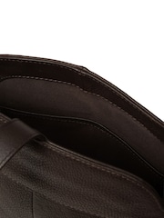 Braun - Pure Luxuries London 'Soraya' Leather Cross-Body Bag - Bild 8 von 9