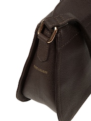Braun - Pure Luxuries London 'Soraya' Leather Cross-Body Bag - Bild 9 von 9