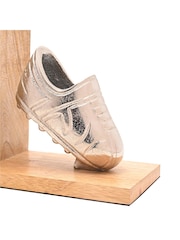 Personalised Rustic Wooden Football Bookends by Treat Republic - Image 3 of 4