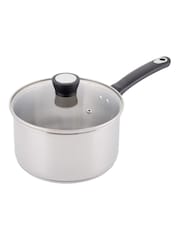 Judge Polished Steel 20cm Essentials Stainless Steel Uncoated Saucepan - Image 5 of 5