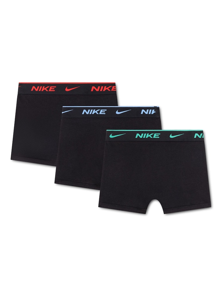 Nike Baumwoll-Slips mit farbigem Bund im 3 er-Pack - Bild 1 von 5