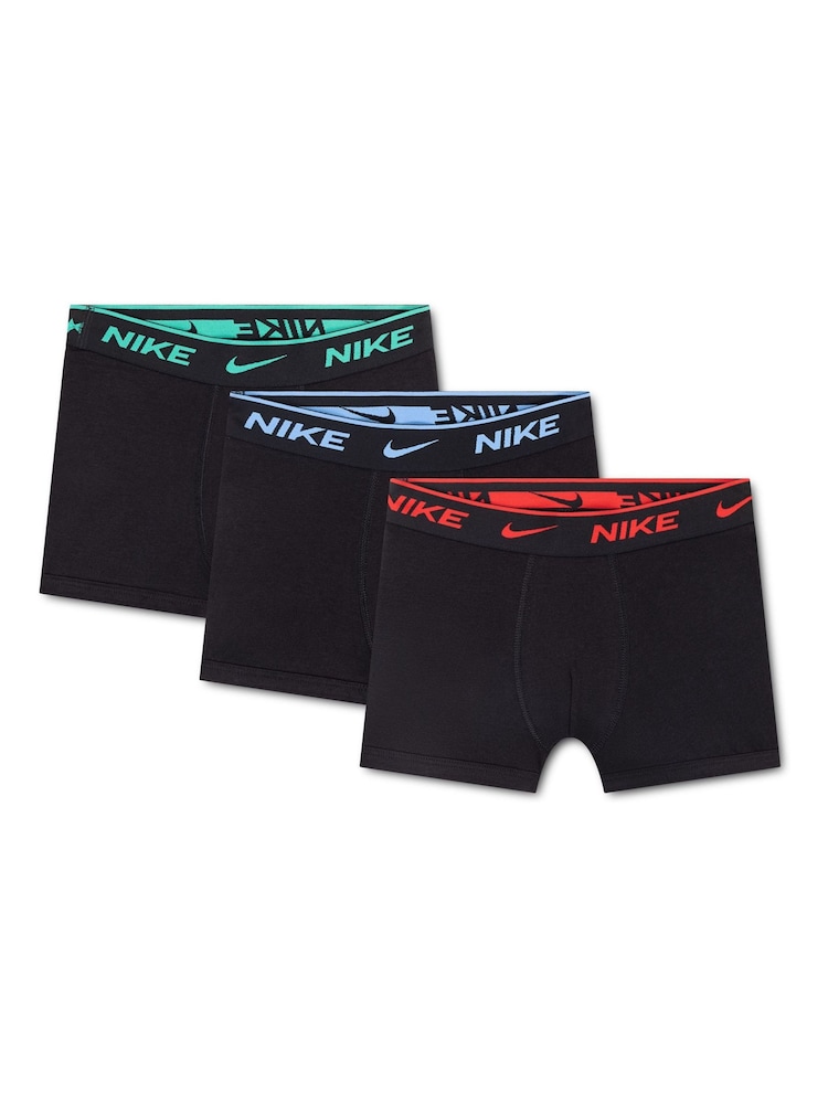 Nike Baumwoll-Slips mit farbigem Bund im 3 er-Pack - Bild 2 von 5