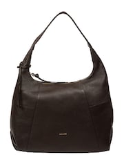 Pure Luxuries London Brown 'Kirsten' Leather Shoulder Bag - Image 3 of 7
