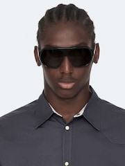 AllSaints Grey Kenil Long Sleeve Shirt - Image 2 of 8