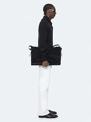 AllSaints Black Liev Funnel Jumper - Image 5 of 8