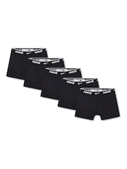 Nike Black NHB Color Pop Cotton Boxers 5 Pack - Image 1 of 3