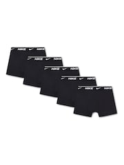 Nike Black NHB Color Pop Cotton Boxers 5 Pack - Image 2 of 3