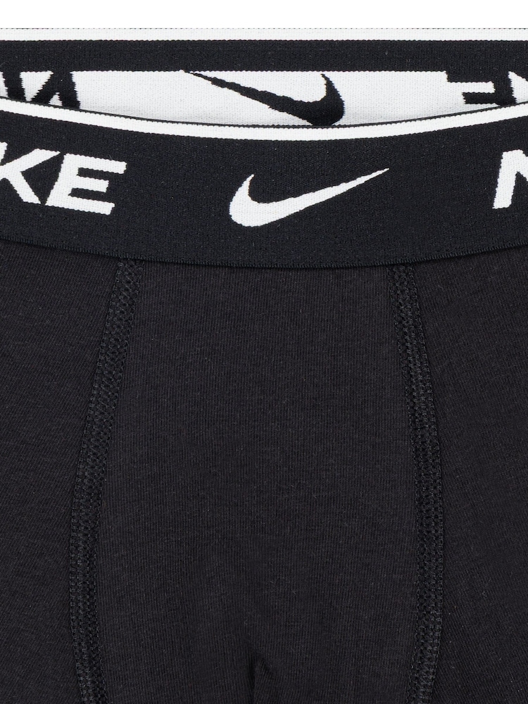 Nike Black NHB Color Pop Cotton Boxers 5 Pack - Image 3 of 3